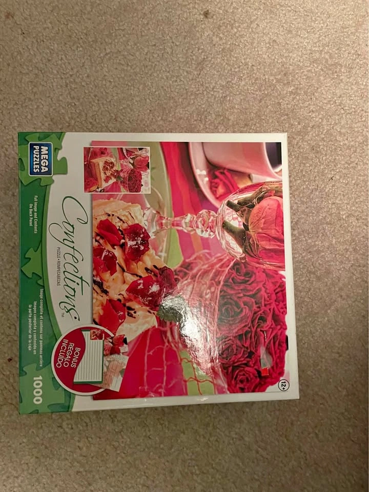 Mega Puzzles Confections 1000 Piece Jigsaw Puzzle