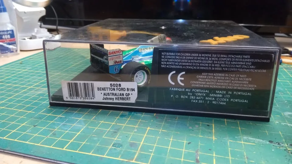 1/24 Benetton Ford B194 F1 Diecast Model image indicator(3)