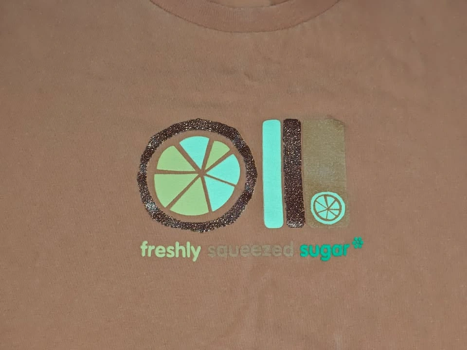 Vintage T-Shirt - Sugar Clothing Freshly Squeezed Sugar - Medium - photo 2