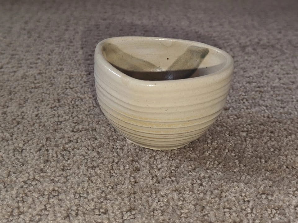 Artisan Mini Bowl - Abstract Glaze Pottery - 2" (H) x 3" (D) - photo 3