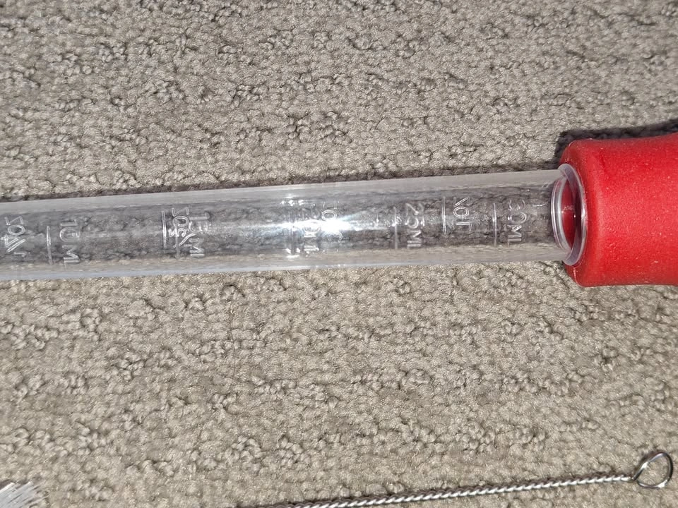 Red Turkey Baster (30ml / 1oz) with Cleaning Brush – Like New - photo 3