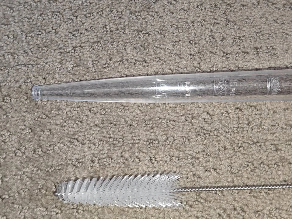 Red Turkey Baster (30ml / 1oz) with Cleaning Brush – Like New - photo 4