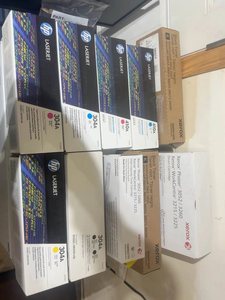 Genuine HP & Xerox OEM Toner / Drum Cartridge Bundle - photo 2