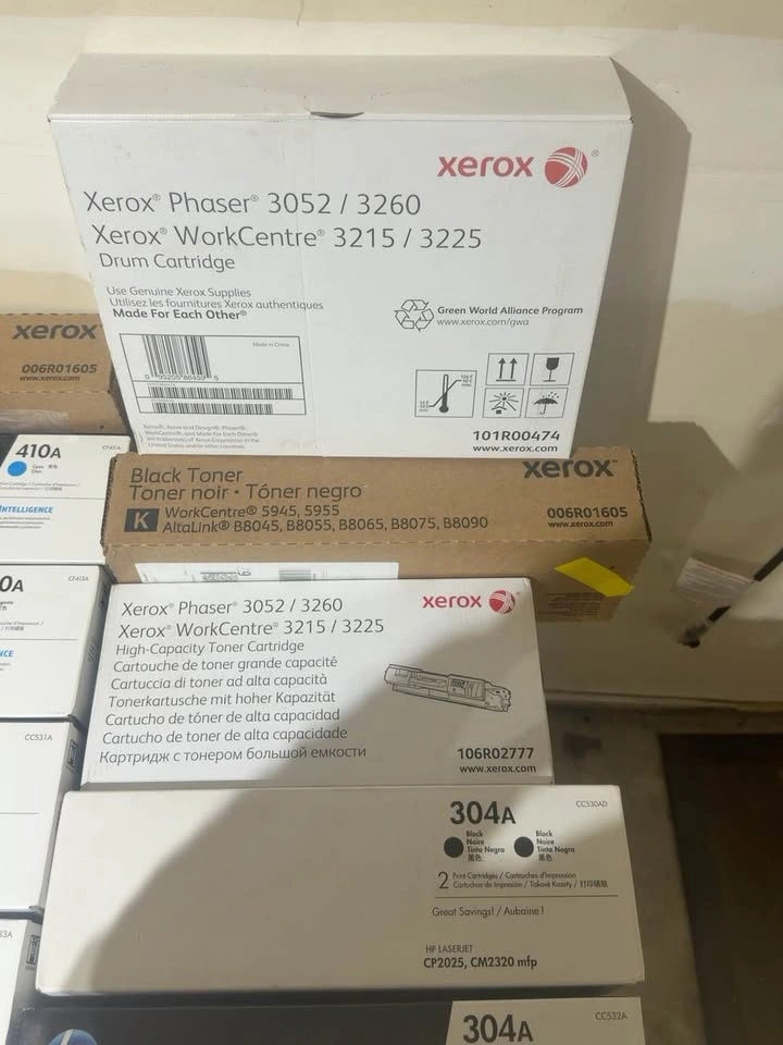 Genuine HP & Xerox OEM Toner / Drum Cartridge Bundle - photo 3
