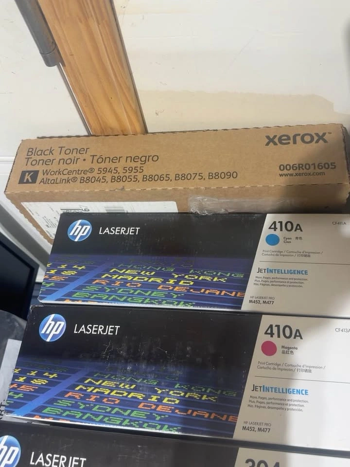 Genuine HP & Xerox OEM Toner / Drum Cartridge Bundle - photo 4