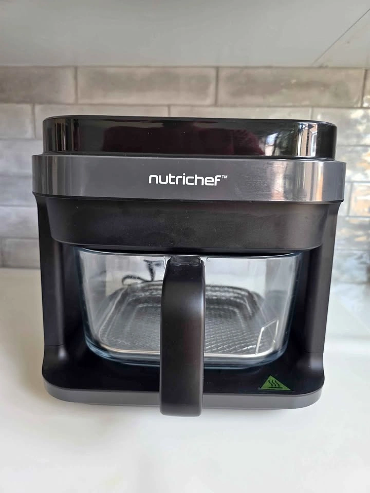 Air Fryer with Glass Basket (NutriChef)