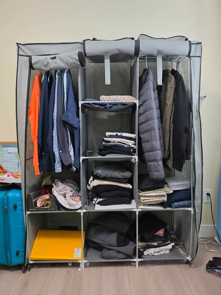 Portable Wardrobe Closet Clothes Organizer - photo 2