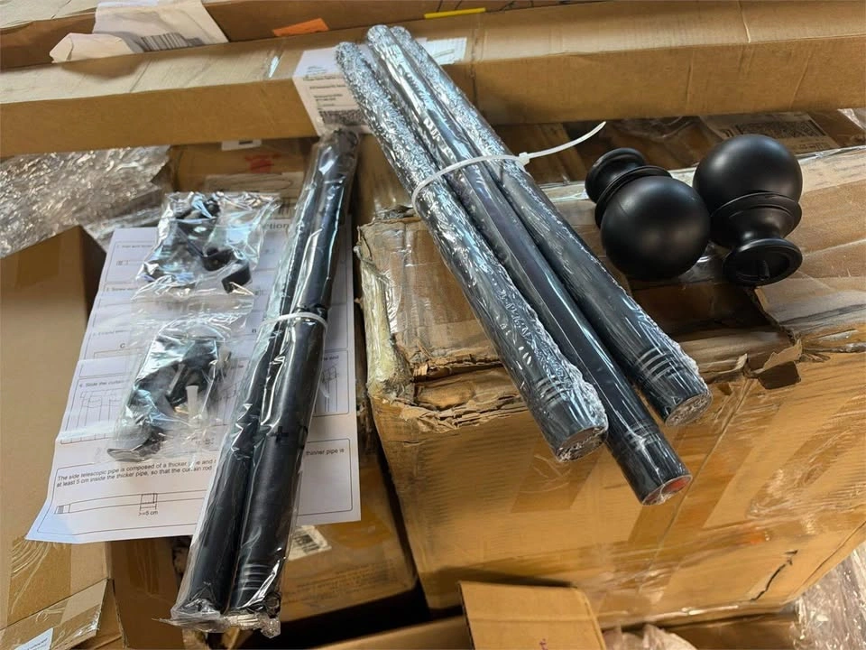 BRAND NEW Black Curtain Rod - photo 2