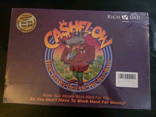 Brand New Sealed CASHFLOW Board Game Rich Dad Robert Kiyosaki