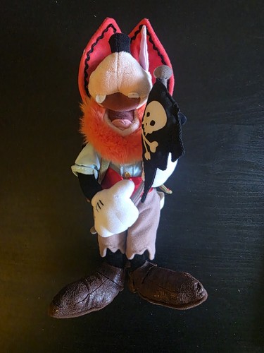 Vintage Disney Parks Pirates of the Caribbean 9" Goofy Plush