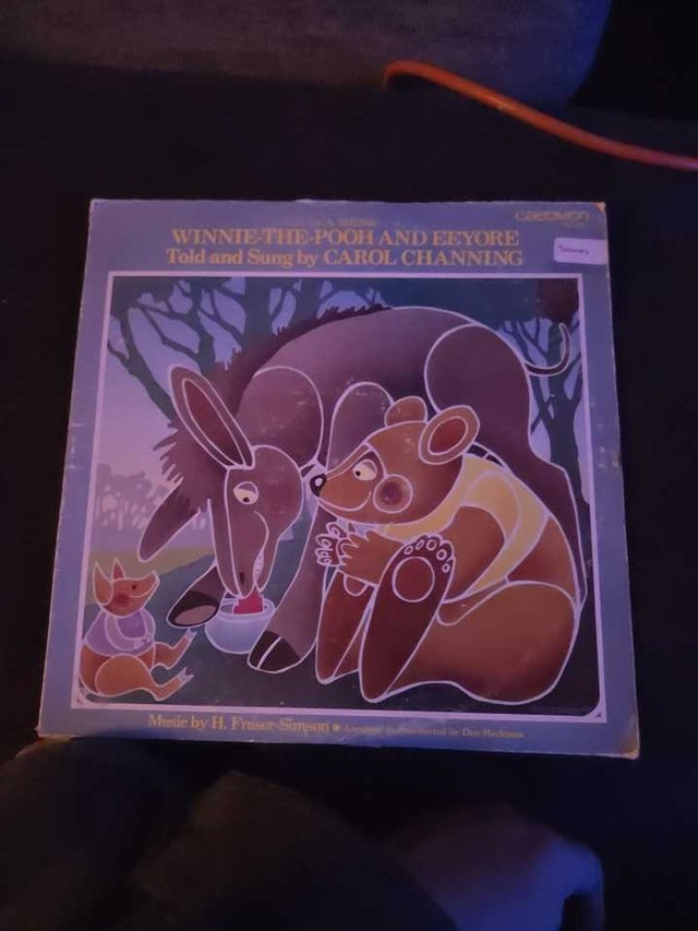 Caedmon Winnie-The-Pooh and Eeyore Vinyl Record - photo 2