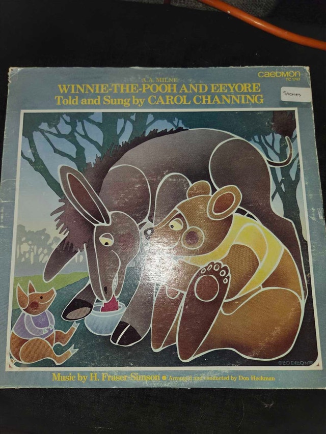 Caedmon Winnie-The-Pooh and Eeyore Vinyl Record - photo 4