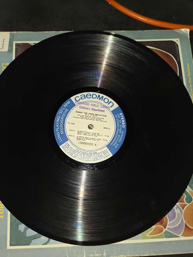 Caedmon Winnie-The-Pooh and Eeyore Vinyl Record - photo 5