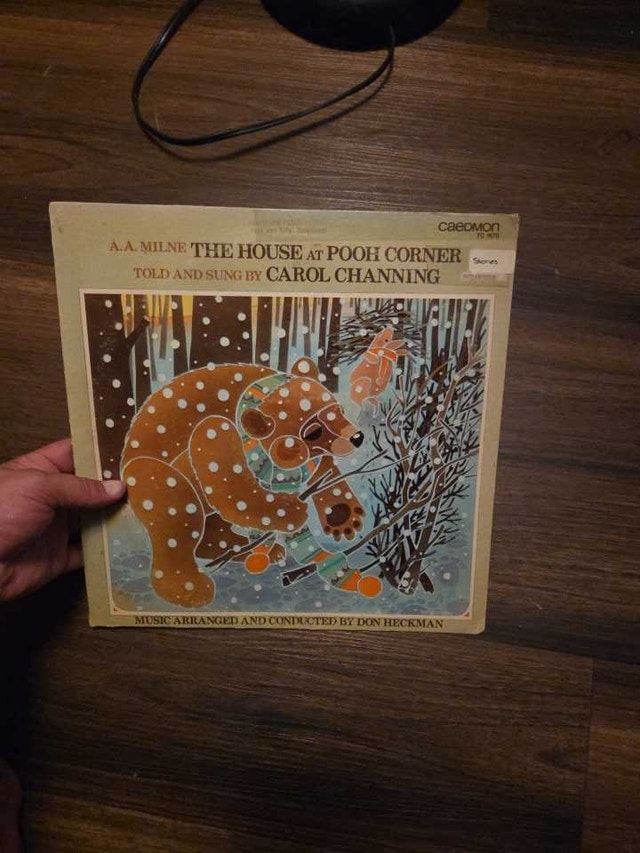 Caedmon The House at Pooh Corner Vinyl Record