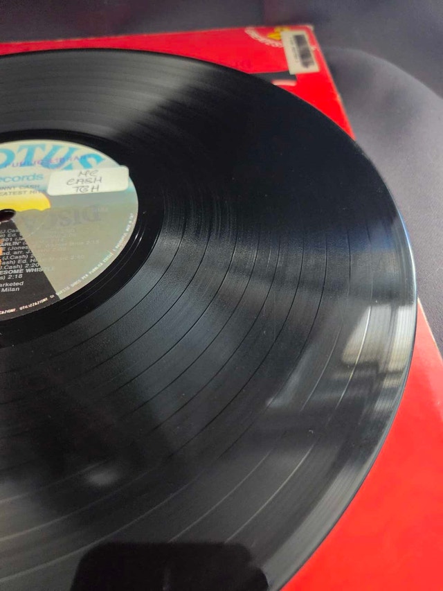Johnny Cash 20 Greatest Hits Vinyl Record - photo 4