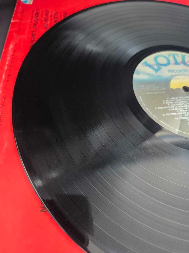 Johnny Cash 20 Greatest Hits Vinyl Record - photo 5