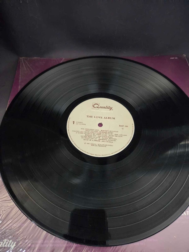 The Love Album Vinyl Record - photo 3
