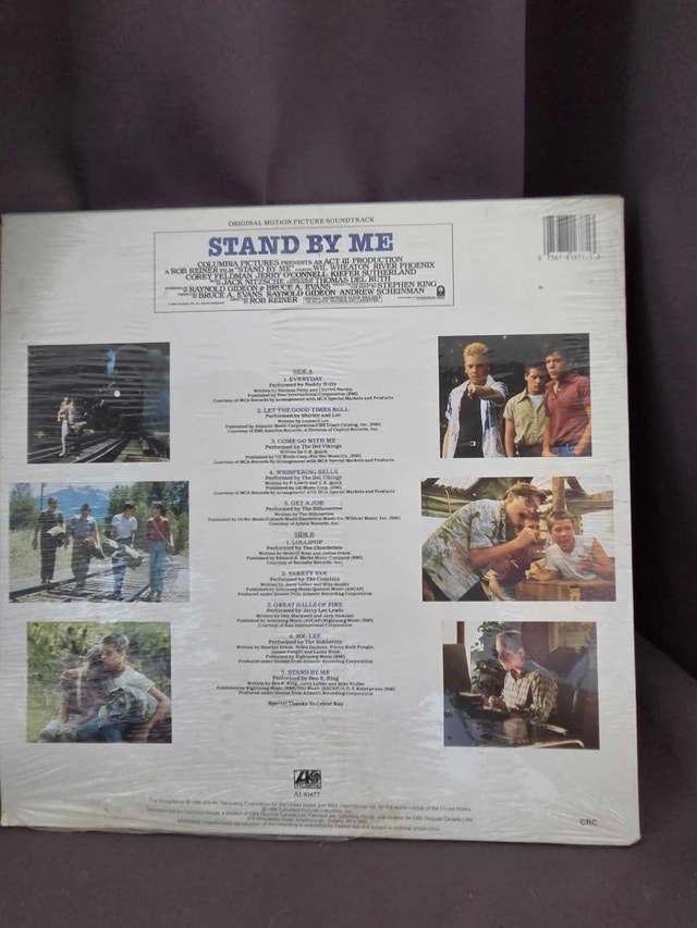SEALED Stand By Me Original Motion Picture Soundtrack Vinyl - photo 2
