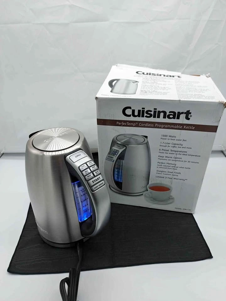Cuisinart PerfecTemp Programmable Kettle 1.7L