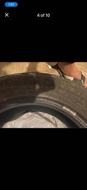 4 All-Season Tires 195/65R15 General Altimax - Good Tread