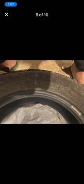 4 All-Season Tires 195/65R15 General Altimax - Good Tread - photo 2