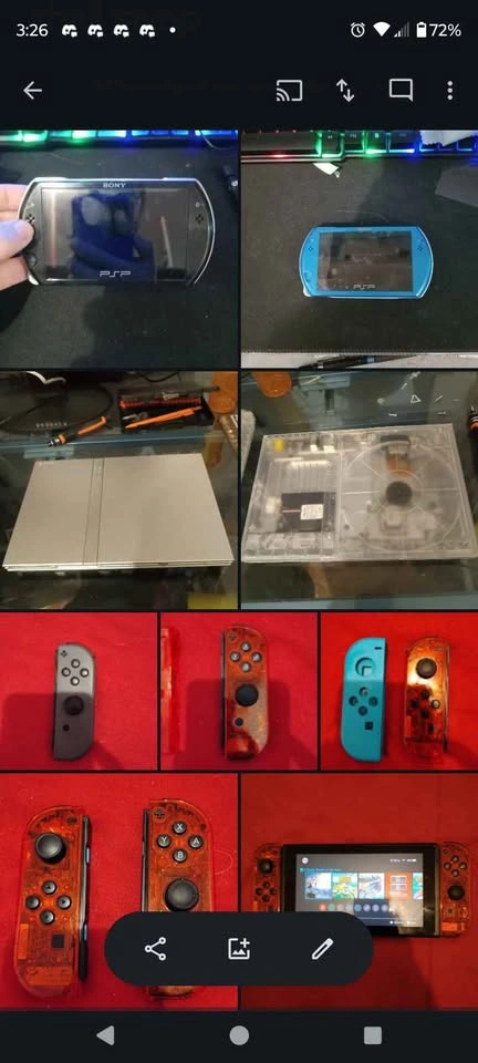 CUSTOM GAMING HANDHELD SHELL SWAP - photo 2