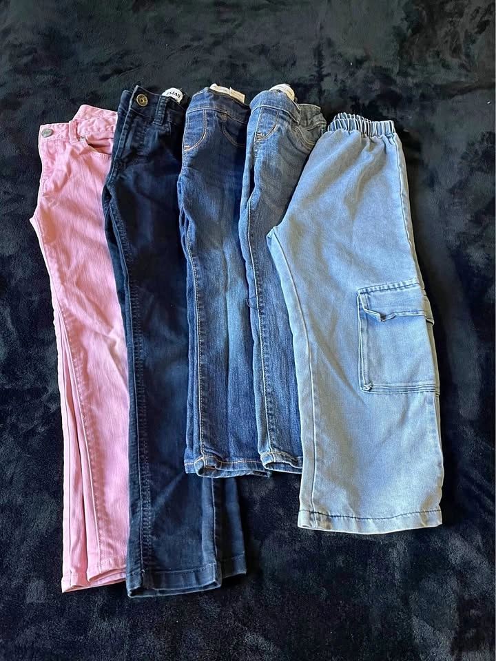 5pcs assorted pants for kids size 6