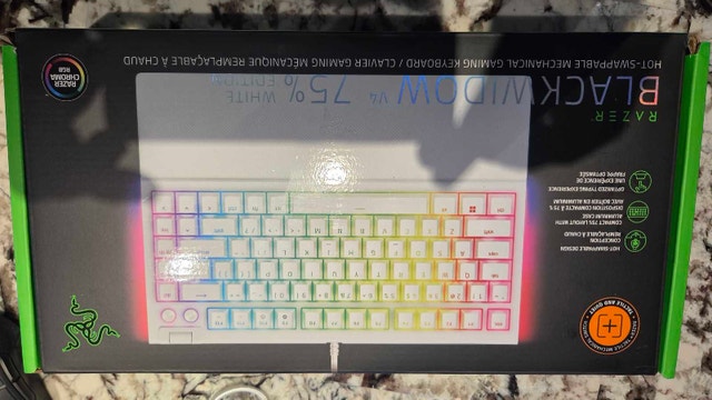 Razer BlackWidow V4 75% Keyboard and Roccat Burst Mouse - photo 4