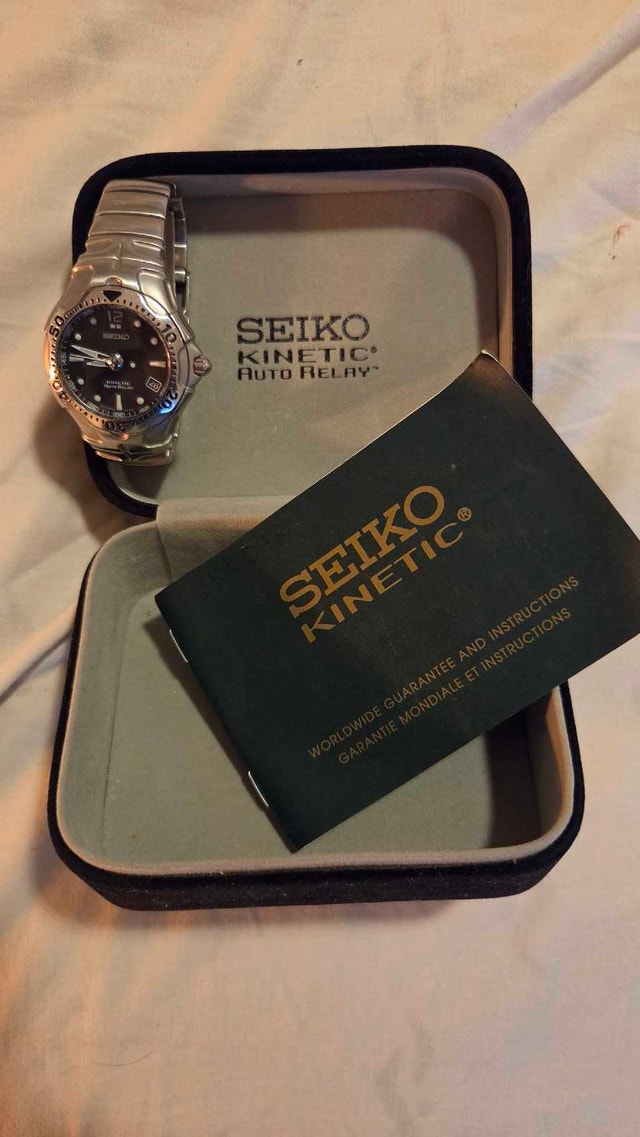 Seiko Kinetic aut relay watch - photo 2