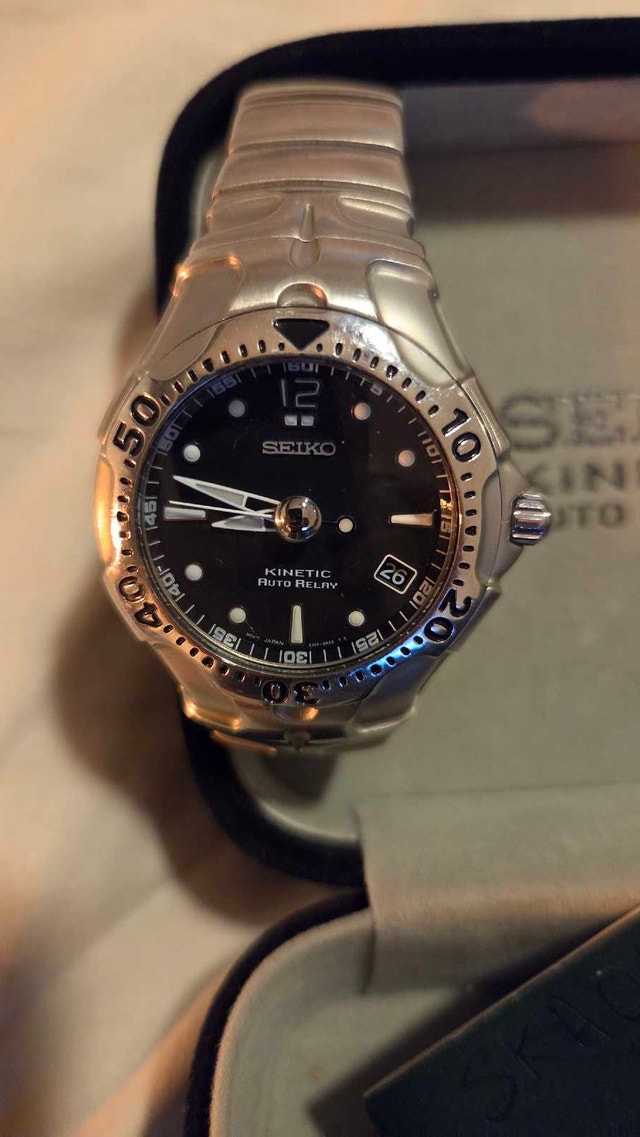 Seiko Kinetic aut relay watch - photo 4