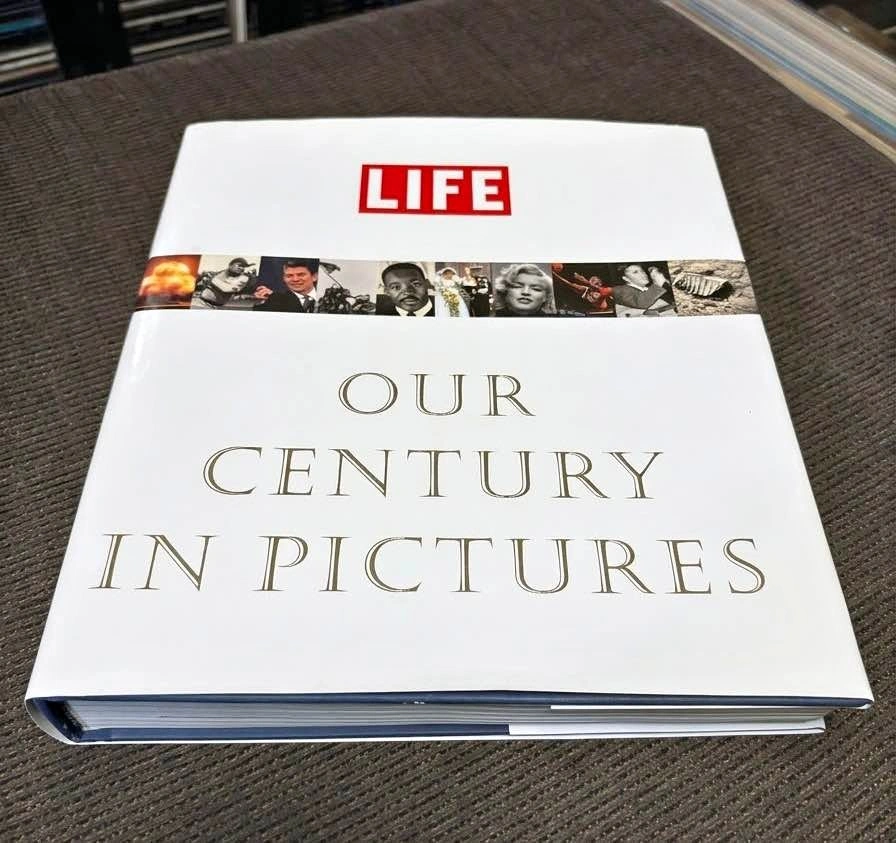 LIFE MAGAZINE: “Our Century in Pictures” Hardcover Book