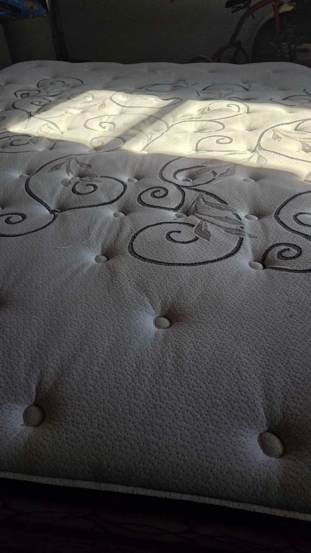 queen size bed+mattress - photo 4