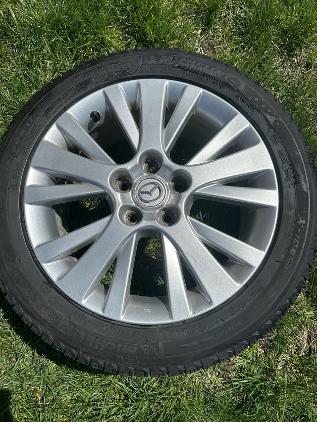 Mazda winter rims and tires