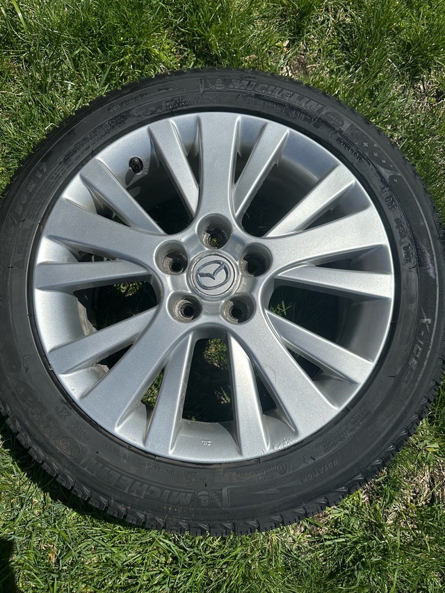 Mazda winter rims and tires - photo 3