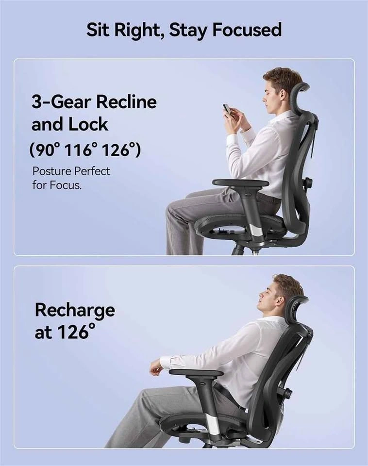 Sihoo Ergonomic High-Back Full Mesh Office Chair - photo 3