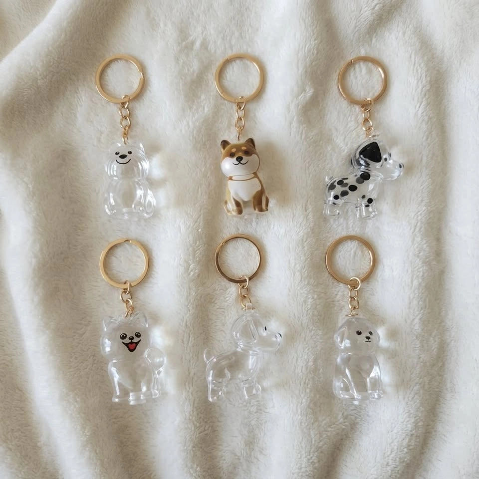 Pet Fur Keepsake Keychain – Dog & Cat Designs – $8 Each - photo 2