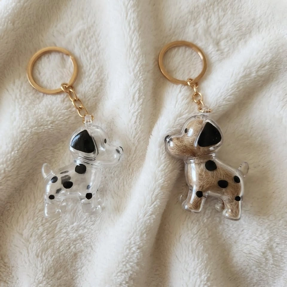 Pet Fur Keepsake Keychain – Dog & Cat Designs – $8 Each - photo 5