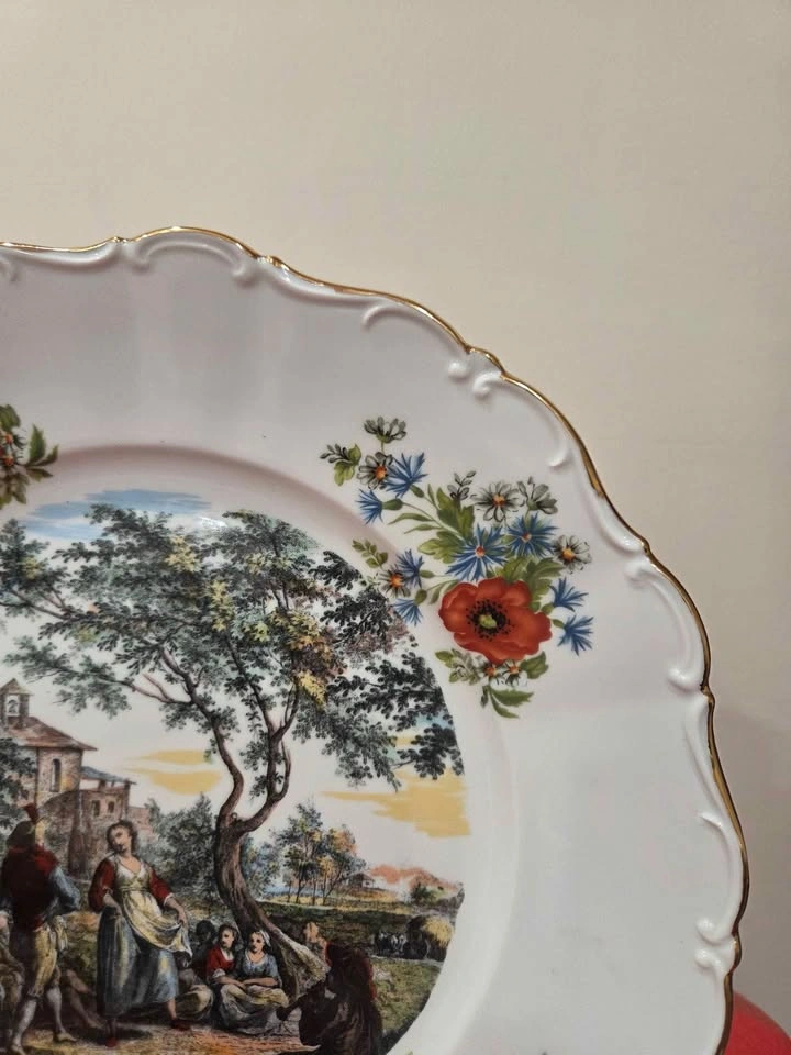 Vintage Seltmann Weiden, West Germany Plate, 12" - photo 4