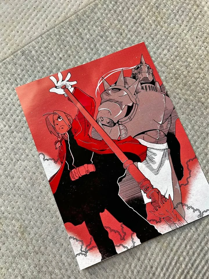 Fullmetal Alchemist Poster Print (8.5” x 11”)