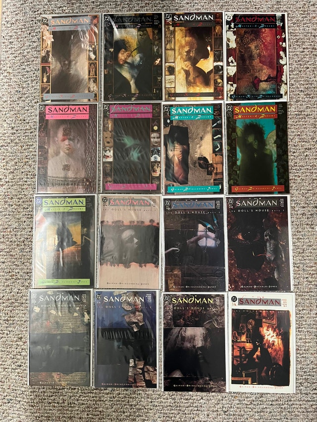 Sandman Complete Set (except #72) All Keys Gaiman Sig 112 Books - photo 2