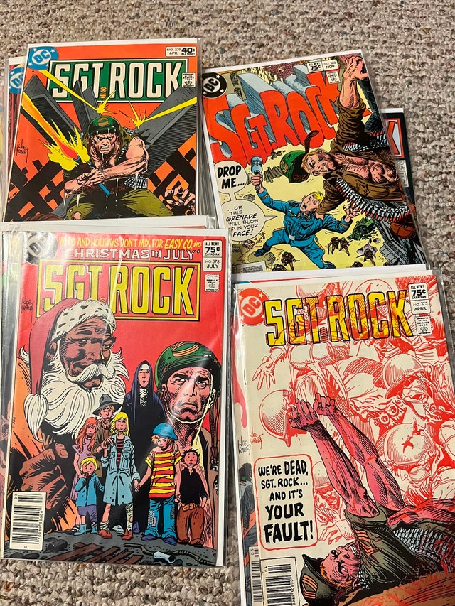 Sgt. Rock DC 1985 War Comics Lot Set of 29 Issues