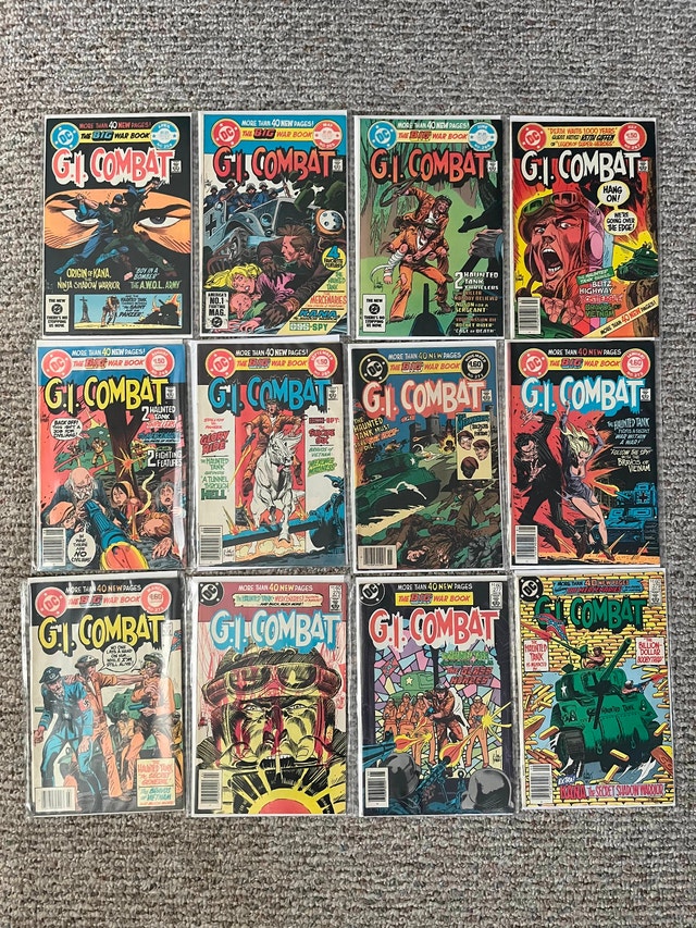 G.I. Combat Comic Lot DC War Various CPV Newsstands 44 Comics - photo 4