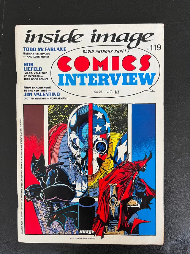 Comics Interview #119 Inside Image McFarlane Liefeld Cover