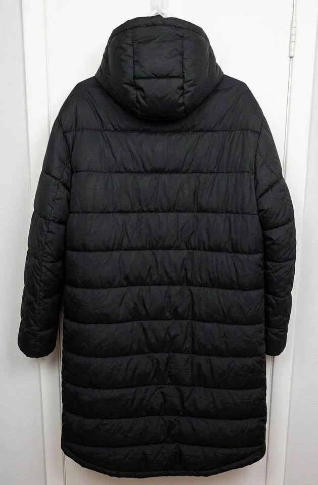 GAP Women’s Long Puffer Coat – Black (Size Large / Tall) - photo 2