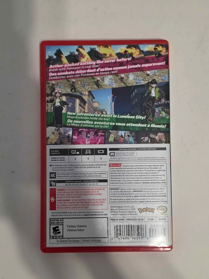 Pokemon Legends ZA Switch 2 - photo 2