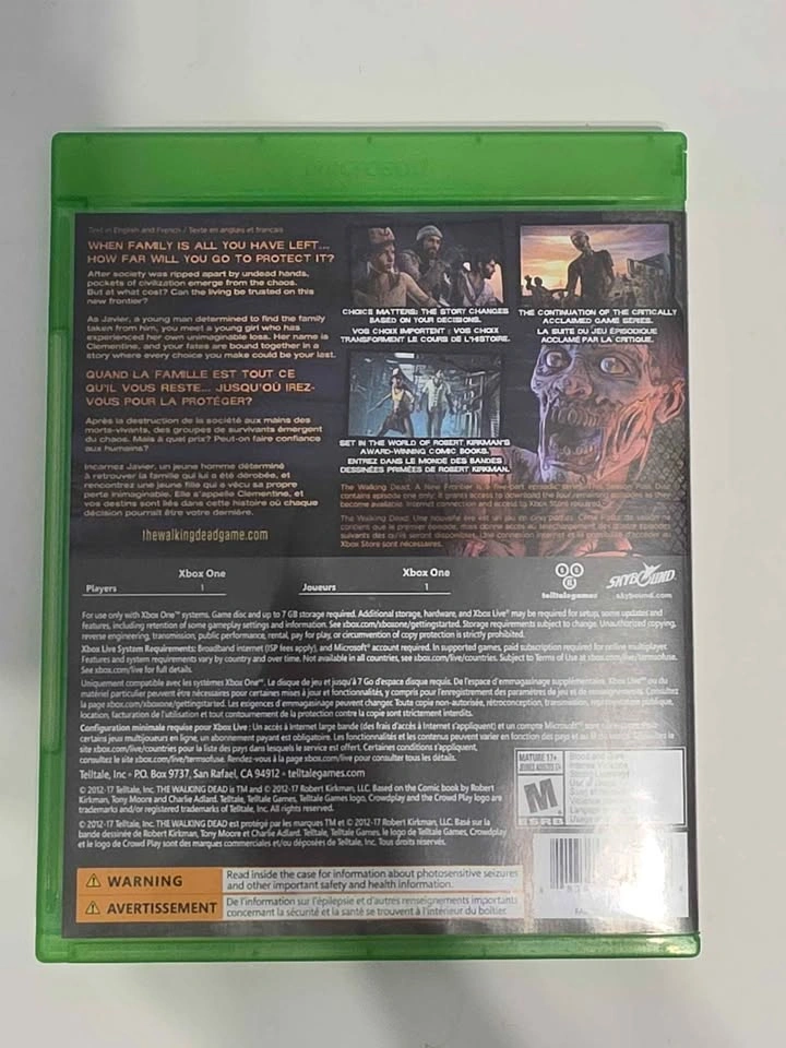 Walking Dead: The Telltale Series - A New Frontier Xbox One - photo 2
