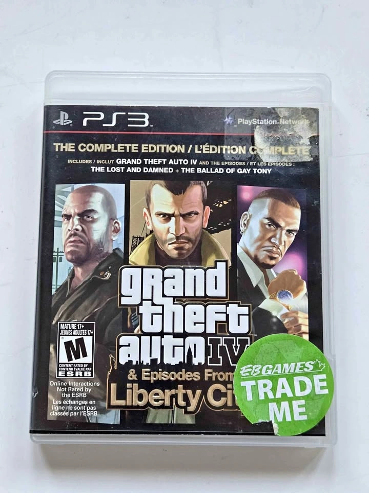 Grand Theft Auto IV The Complete Edition Playstation 3