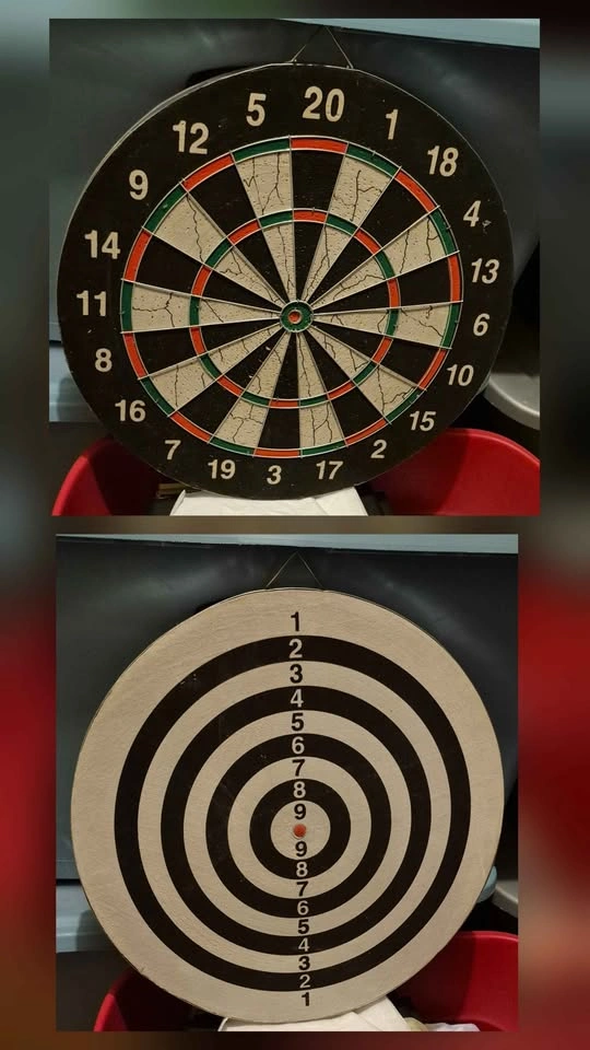 Two-side Dart Board, board only, GUC - photo 4