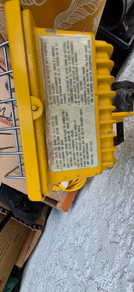 Halogen clamp work light clp-250 - photo 2