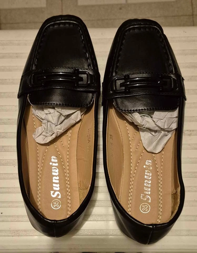 Women's flat shoes (doll shoes) - photo 3